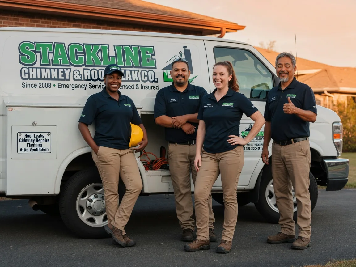 Chimney flashing repair company in Lakeside, MI
